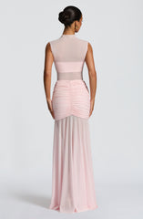 Fae Maxi Skirt - Blush