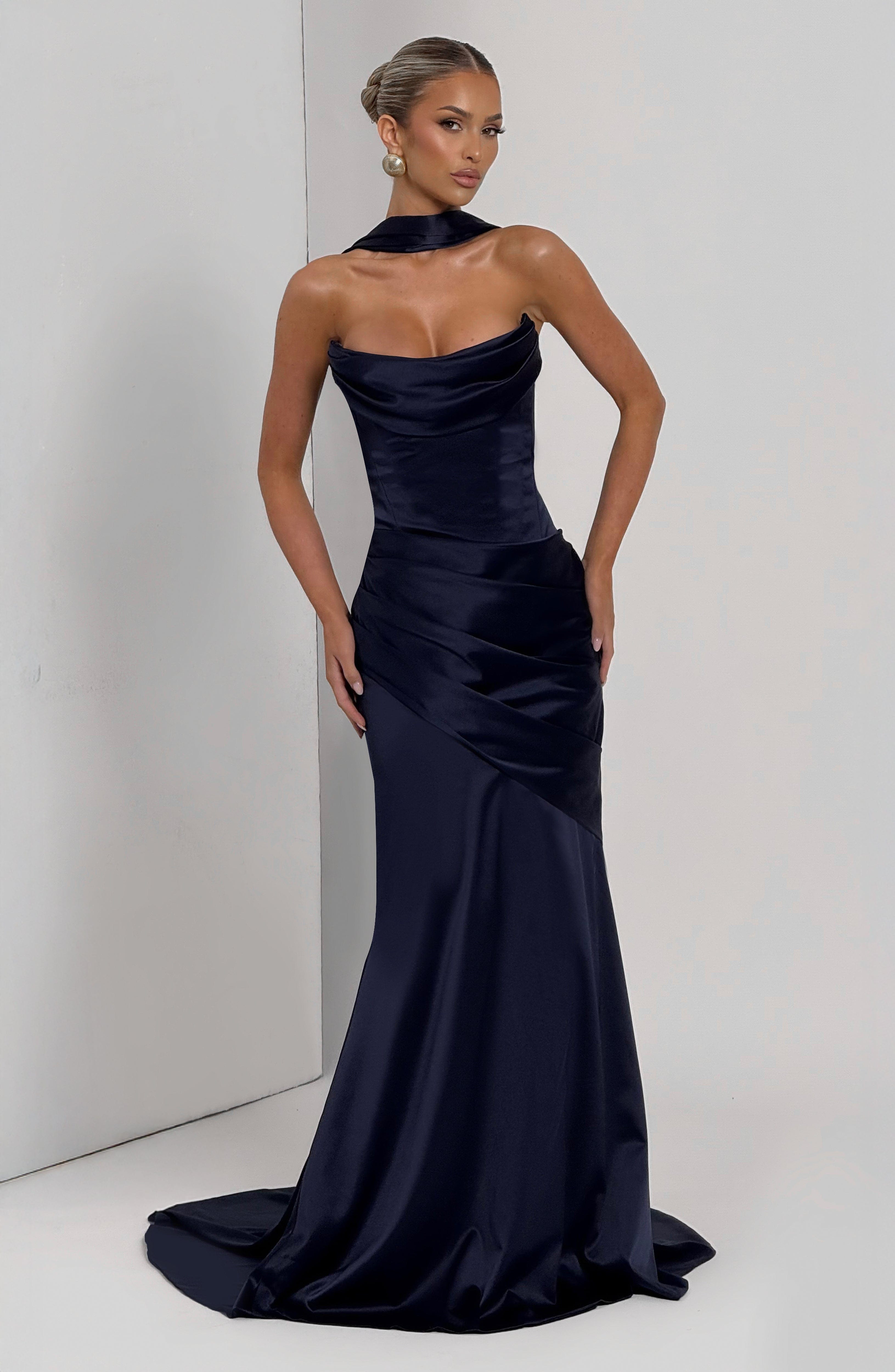 Kensington Maxi Dress - Navy