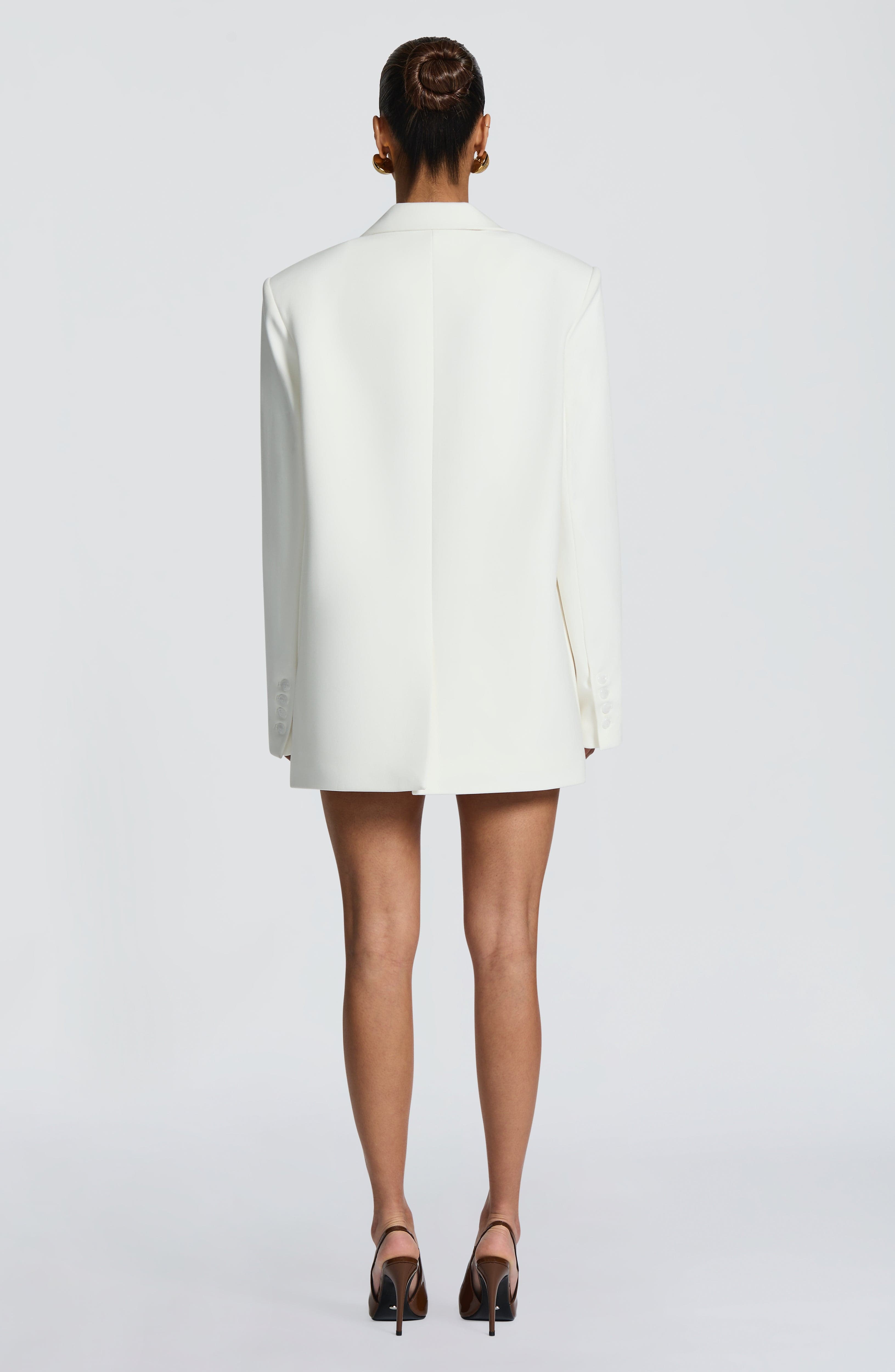 Reece Blazer - Ivory