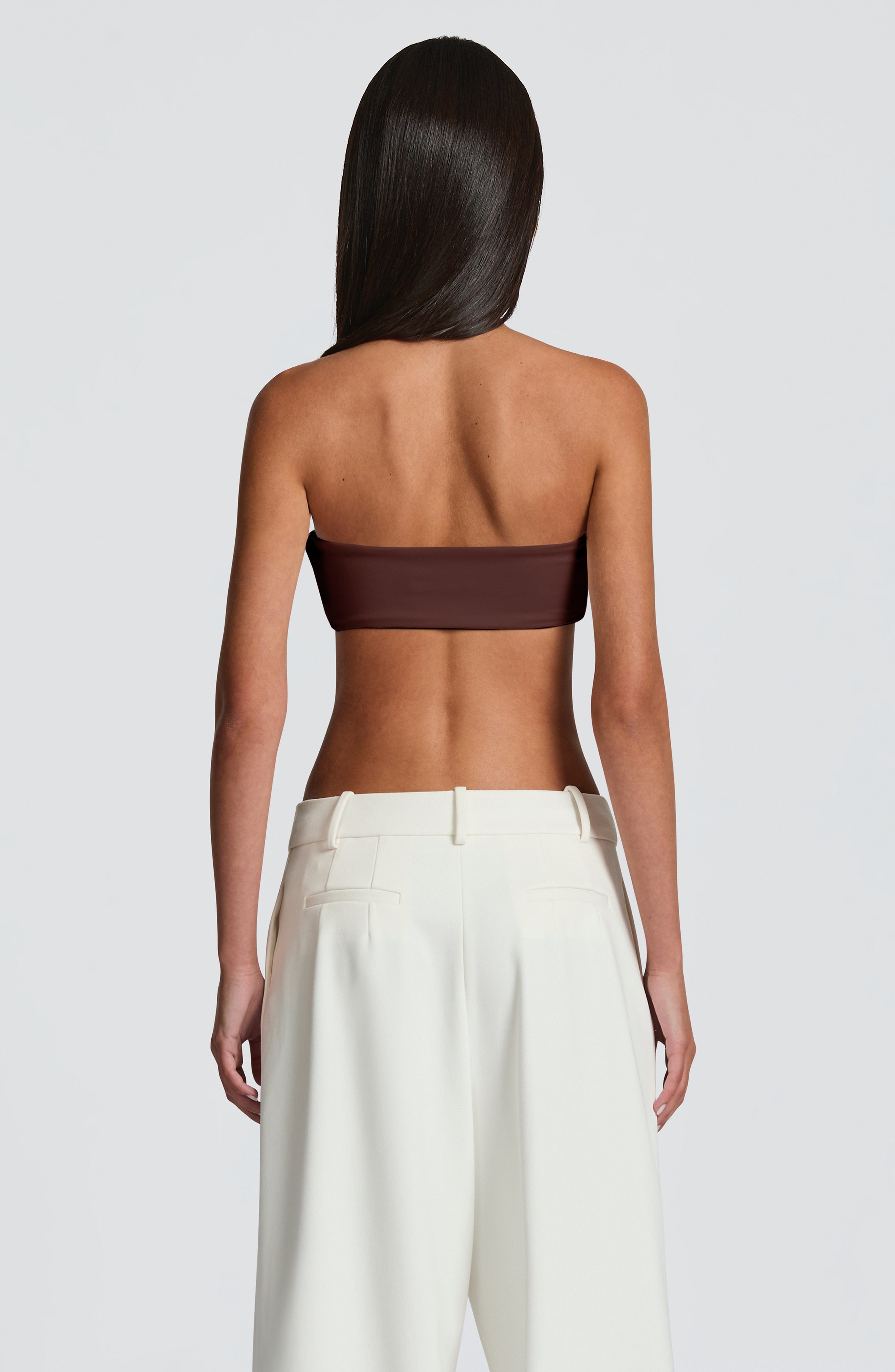 Simi Top - Plum Brown